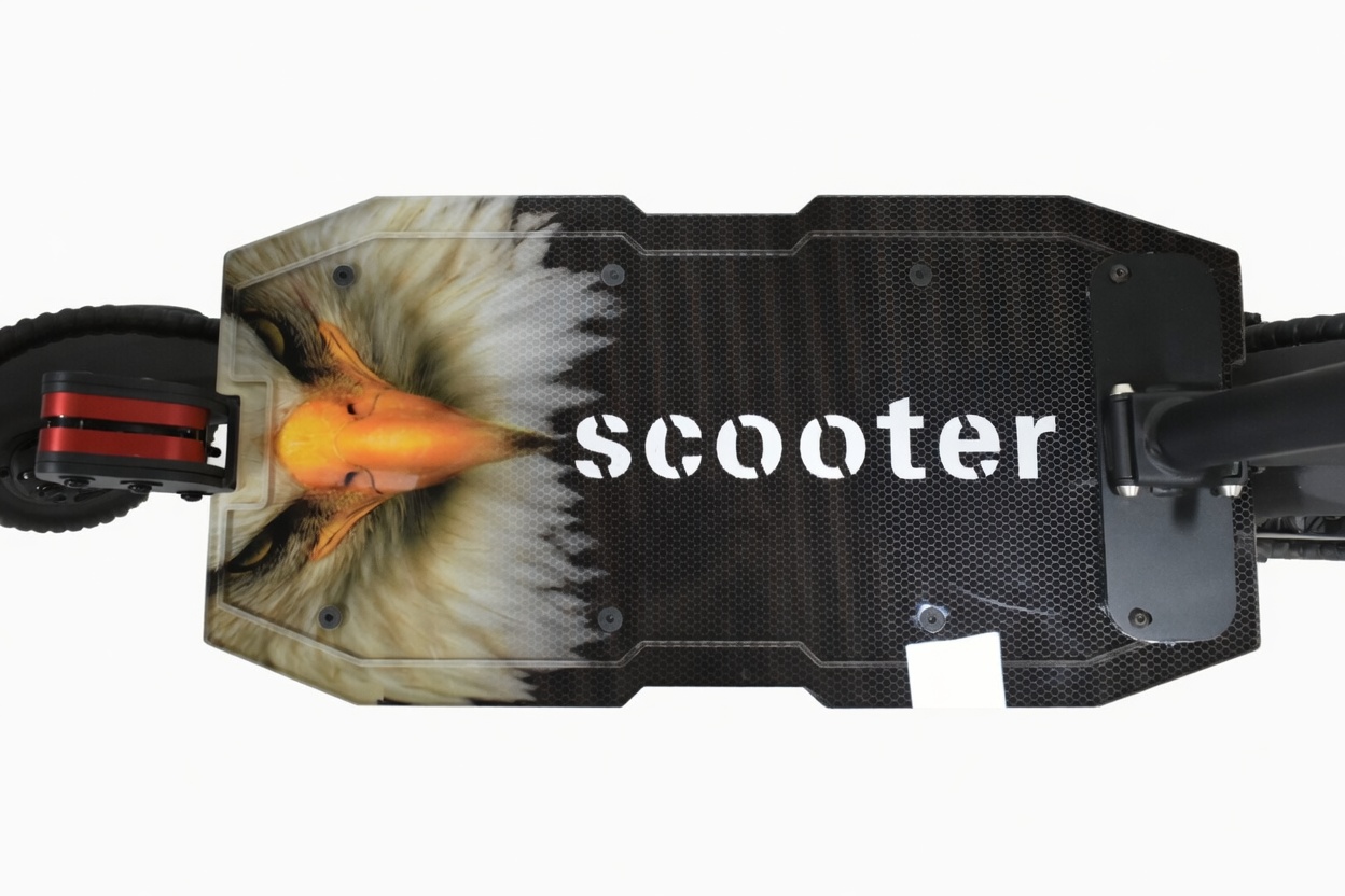 Electric Fat Tire Scooter Bike | Off-Road Electric Scooter with Seat - Image 6