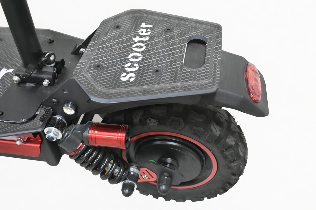 Electric Fat Tire Scooter Bike | Off-Road Electric Scooter with Seat - Image 5