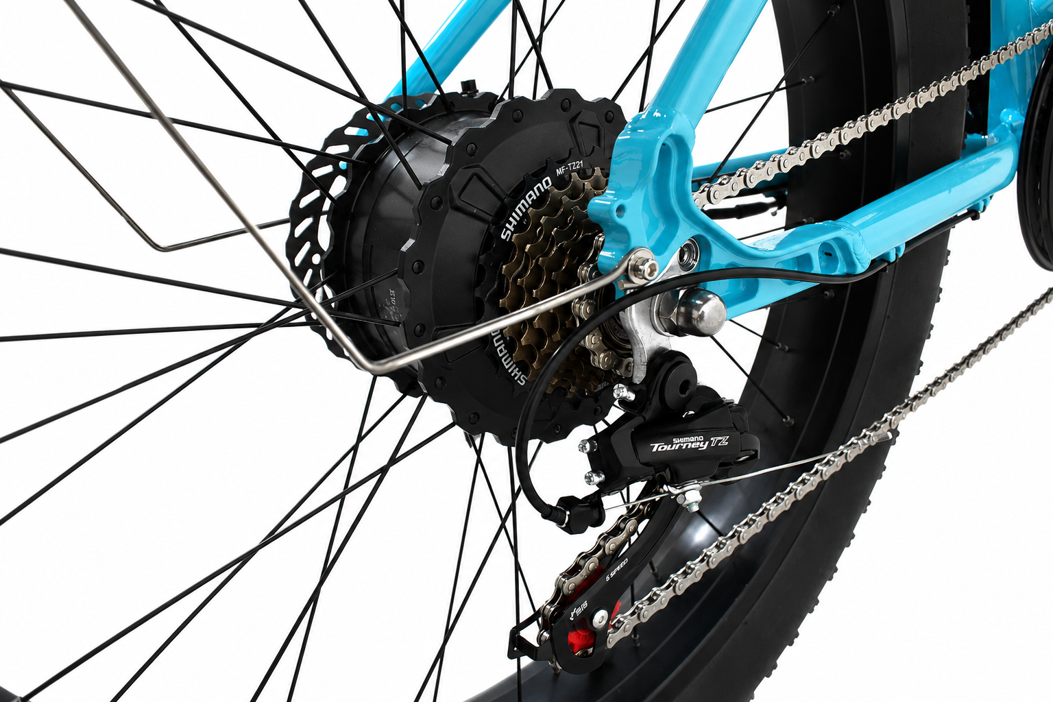 Fat Tire Electric Mountain Bike | All Terrain Off Road E-Bike - Image 5